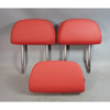 2019-2025 BMW G80 M3 G20 3-Series Rear Seat Headrest Set Fiona Red Leather OEM