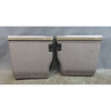 1995-1996 BMW E36 318ti Compact Rear Folding Seat Backrest Pair Grey Cloth OEM