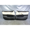 17-18 BMW F15 X5 Factory Front Int Door Panels Canberra Beige Black Leather OEM