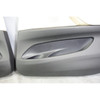 17-18 BMW F15 X5 Factory Front Int Door Panels Canberra Beige Black Leather OEM