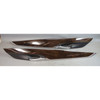14-19 BMW F15 X5 F16 X6 Interior Door Wood Trim Pair Left Right Poplar Grain EOM