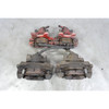 Painted BMW E28 Factory Brake Caliper Set Front Rear Red 1982-1988 OEM