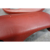 83-84 BMW E28 5-Series Rear Door Armrest Grab Handle Pair Cherry Red Leather OEM