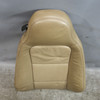 99-00 BMW Z3 Roadster Right Front Passenger Seat Backrest Sand Beige Leather OEM