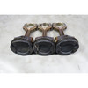 12-17 BMW N20 N26 4-Cyl Turbo Engine Piston and Connecting Rod Set of 3 OEM