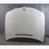 Damaged 03-06 BMW E46 3-Series 2dr Late Model Front Hood Cover Alpine White OEM