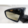 07-13 BMW E70 X5 Left Power-Fold Side Mirror Top View Camera Black Sapphire OEM