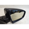 10-13 BMW E70 X5 Right Power-Fold Side Mirror Black Sapphire Top View Camera OEM