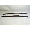 2007-2014 BMW E70 X5 E71 X6 Front Center Console Wood Trim Strip Pair Bamboo OEM
