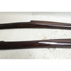 2007-2014 BMW E70 X5 E71 X6 Front Center Console Wood Trim Strip Pair Bamboo OEM