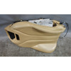 15-20 BMW F83 M4 Convertible Left Front Sport Seat Backrest Beige Leather OEM