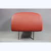 2007-2010 BMW E93 3-Series Convertible Rear Seat Headrest Coral Red Leather OEM