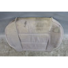 95-96 BMW E36 318ti Compact Front Basic Seat Bottom Pad Cover Grey Cloth OEM