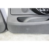 14-20 BMW F36 4-Series Gran Coupe Front Int Door Panels Black Leather Blue OEM
