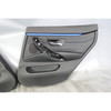 14-20 BMW F36 4-Series Gran Coupe Rear Int Door Panels Black Leather Blue OEM