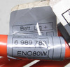 2007-2010 BMW E60 5-Series Rear B+ Battery Terminal Cable w/ Connector OEM