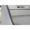 00-06 BMW E46 3-Series 2dr Front Int Door Panel Trim Skin Pair Grey Leather OE
