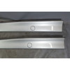 1992–1999 BMW E36 3-Series Side Skirt Rocker Trim Panel Pair Arctic Silver OEM 