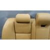 2004-2010 BMW E60 5-Series Fixed Rear Seat Backrest Natural Brown Leather OEM