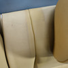 2004-2010 BMW E60 5-Series Fixed Rear Seat Backrest Natural Brown Leather OEM