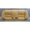 04-10 BMW E60 5-Series Sedan Rear Seat Bottom Bench Natural Brown Leather OEM