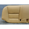 04-10 BMW E60 5-Series Sedan Rear Seat Bottom Bench Natural Brown Leather OEM