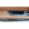 06-08 BMW E90 E91 3-Series 4Dr Front Int Door Panel Pair Terra Brown Leather OEM