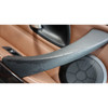 06-08 BMW E90 E91 3-Series 4dr Rear Int Door Panel Pair Terra Brown Leather OEM