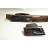 2004-2010 BMW E60 5-Series E61 Front Dashboard Wood Trim Set Dark Poplar OEM
