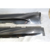 2006-2010 BMW E63 E64 M6 Side Skirt Rocker Panel Pair Black Sapphire OEM
