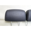 2008-2013 BMW E88 1-Series Convertible Rear Seat Headrest Pair Black Leather OEM