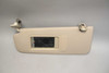  2011-2016 BMW F10 5-Series Left Front Driver's Sun Visor Oyster Beige Vinyl OEM
