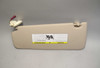 2011-2016 BMW F10 5-Series Right Front Passenger's Sun Visor Oyster Beige Vinyl