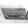 2008 BMW E88 1-Series Convertible Interior Door Panel Pair Black Leather OEM
