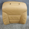 04-10 BMW E60 E61 5-Series Front Seat Backrest Cushion Natural Brown Leather OEM