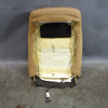 04-10 BMW E60 E61 5-Series Front Seat Backrest Cushion Natural Brown Leather OEM