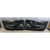 06-10 BMW E63 E64 M6 ///M Front Interior Door Panels Black Extended Leather OEM