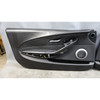 06-10 BMW E63 E64 M6 ///M Front Interior Door Panels Black Extended Leather OEM