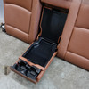 2011-2016 BMW F10 5-Series Sedan Rear Folding Seat Backrest Cinnamon Leather OEM