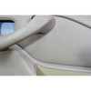 Damaged BMW Z3 Roadster Door Panel Trim Pair Sand Beige Leather 2001-2002 OEM