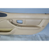 Damaged BMW Z3 Roadster Door Panel Trim Pair Sand Beige Leather 2001-2002 OEM