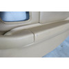 Damaged BMW Z3 Roadster Door Panel Trim Pair Sand Beige Leather 2001-2002 OEM
