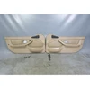 Damaged BMW Z3 Roadster Door Panel Trim Pair Sand Beige Leather 2001-2002 OEM
