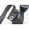 BMW E30 3-Series Coupe Factory Front Upper Seat Belt Strap Black 1984-1991 OEM