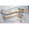 Damaged 2020-2024 BMW F97 X3M F98 X4M Project Gamma Down Pipes Ceramic Coated