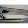 2003-2008 BMW E85 E86 Z4 Interior Door Panel Card Trim Pair Beige Leather OEM