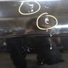 Damaged 1984-1991 BMW E30 3-Series Coupe Left Front Door Shell Bare Black OEM