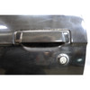 Damaged 1984-1991 BMW E30 3-Series Coupe Left Front Door Shell Bare Black OEM