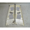 2005-2010 BMW X3 E83 Interior B-Pillar Upper Trim Cover Pair Light Grey OEM