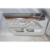 1997-2003 BMW E39 5-Series Factory Front Interior Door Panel Trim Skins Grey OEM